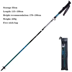Carbon fiber folding sticks scalable five cane cane outdoor field required