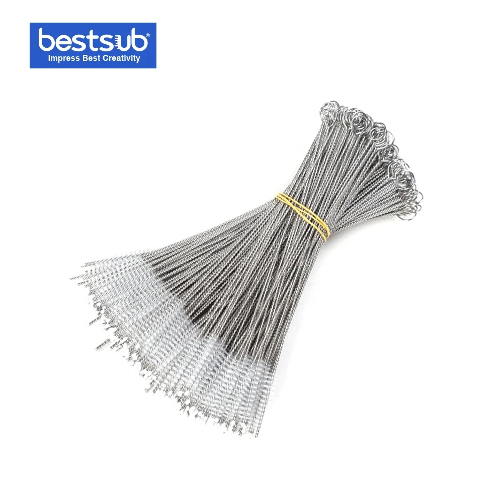 Durable Straw Cleaning Brush Stainless Steel Wash Drinking Pipe Straw Brushes Brush Cleaner
