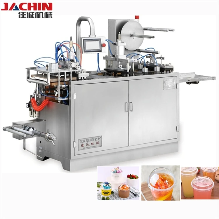 Yogurt Plastic Dessert Ice Cream 16 oz 32oz Cup With Lid Making Machine