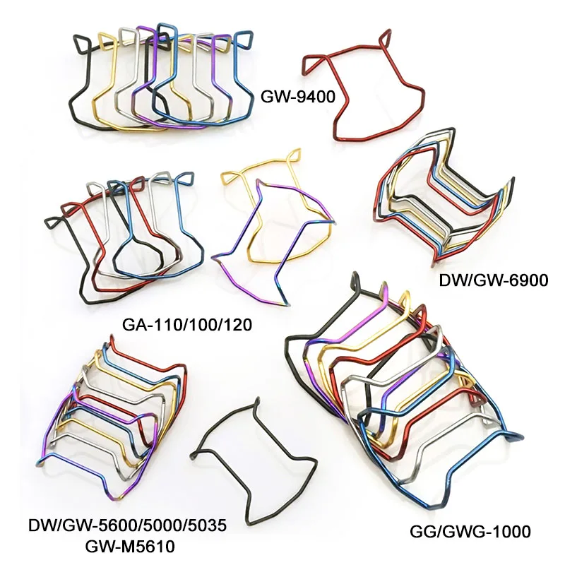 Watch protecting bar stainless steel bezel bumper for G SHOCK DW5600/5000/5610 GA2100/2110 GA/GD100/110/120 wholesale 5 colors