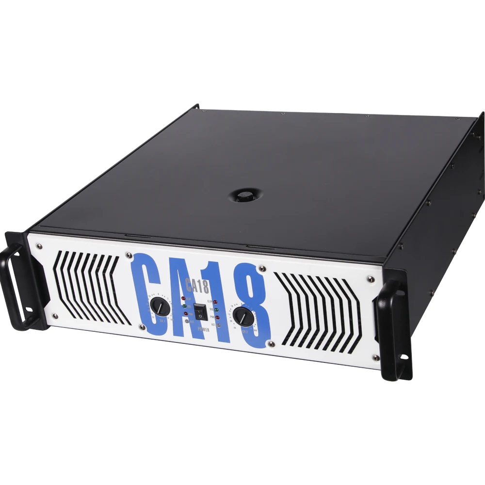 Biner CA18 2u 2ch 1100W Professional Power Amplifier for Stage Performance Concert Conference KTV Party