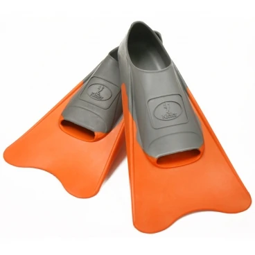 2020 Swimming Flipper Rubber Training  Short Blade Swimming Pool Unisex Bodyboard Swim Fins