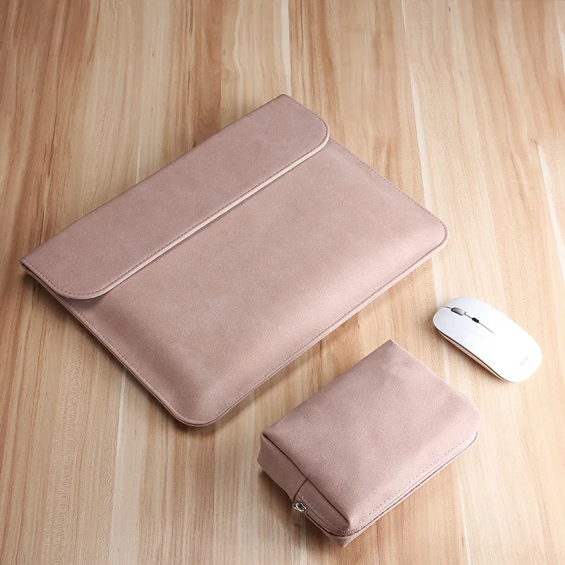 Fashion Designers easy carrying Saffiano leather laptop bag PU Leather Laptop case for Macbook Pro 13