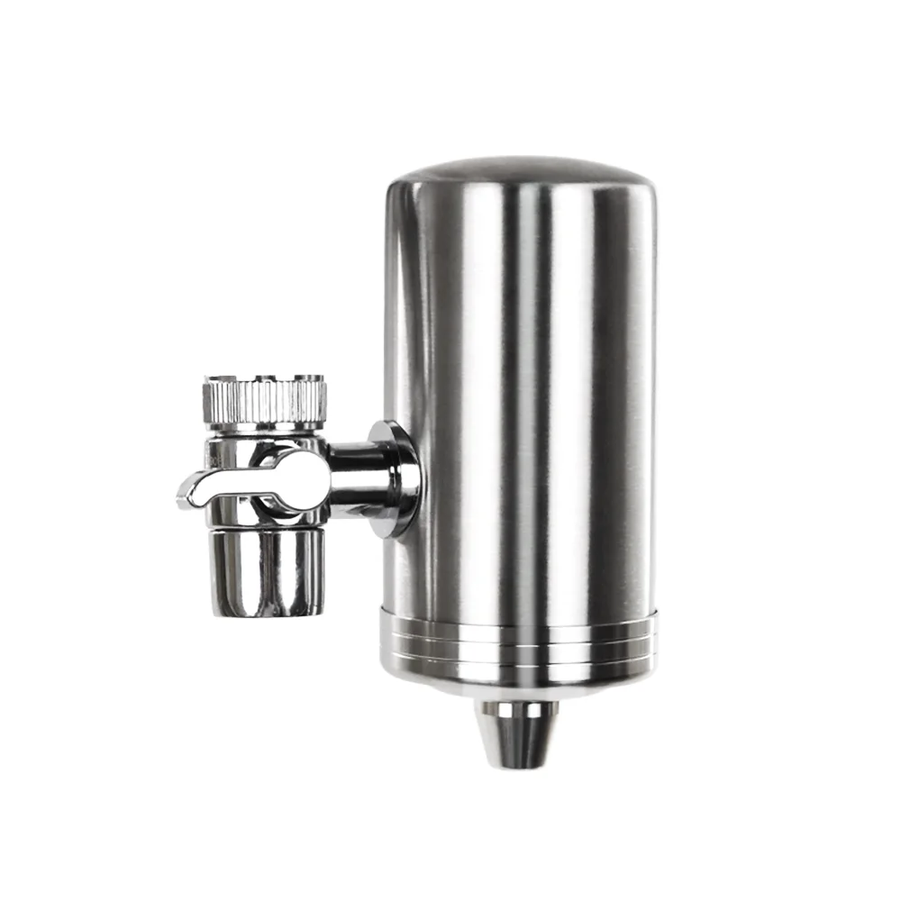 Household Kitchen Water Filter Faucet Diatom Ceramic 5 Stage Removing Chlorine Sediment Stainless Steel Tap Water Purifier