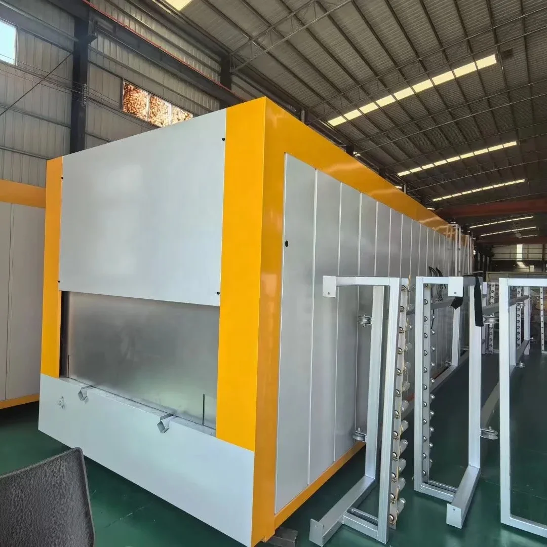 automatic wood grain effect transfer sublimation printing furnace for use aluminum profile and metal sheet