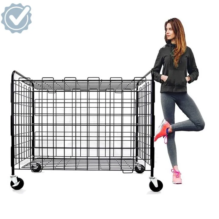 Basketball metal racks tennis basket gym equipment