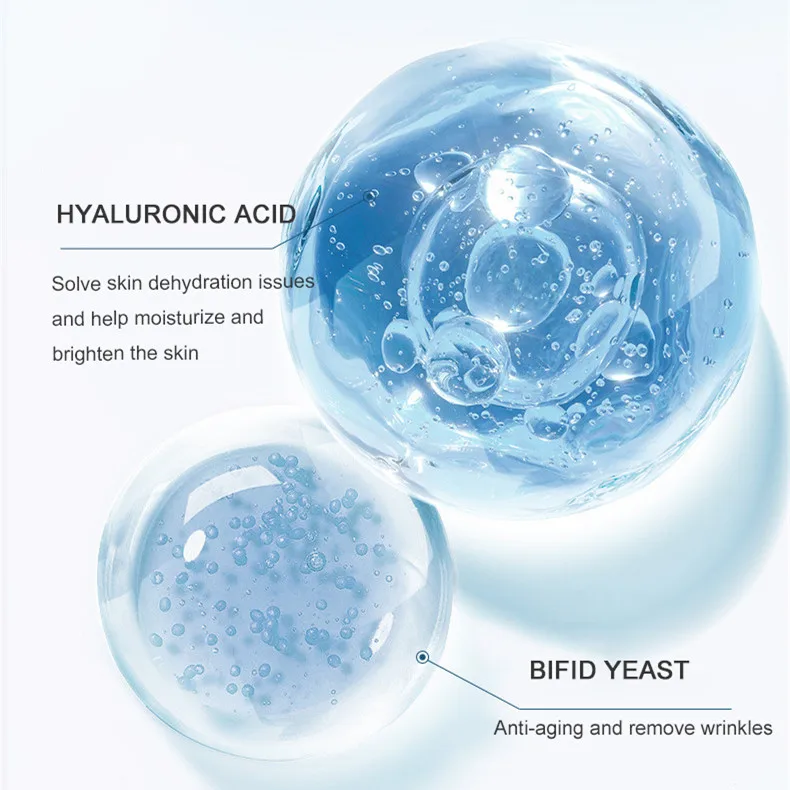 OEM 4 Pieces Korean Skincare Products Natural Hyaluronic Acid Brightening Moisturizing Private Label Korean Skin Care Set