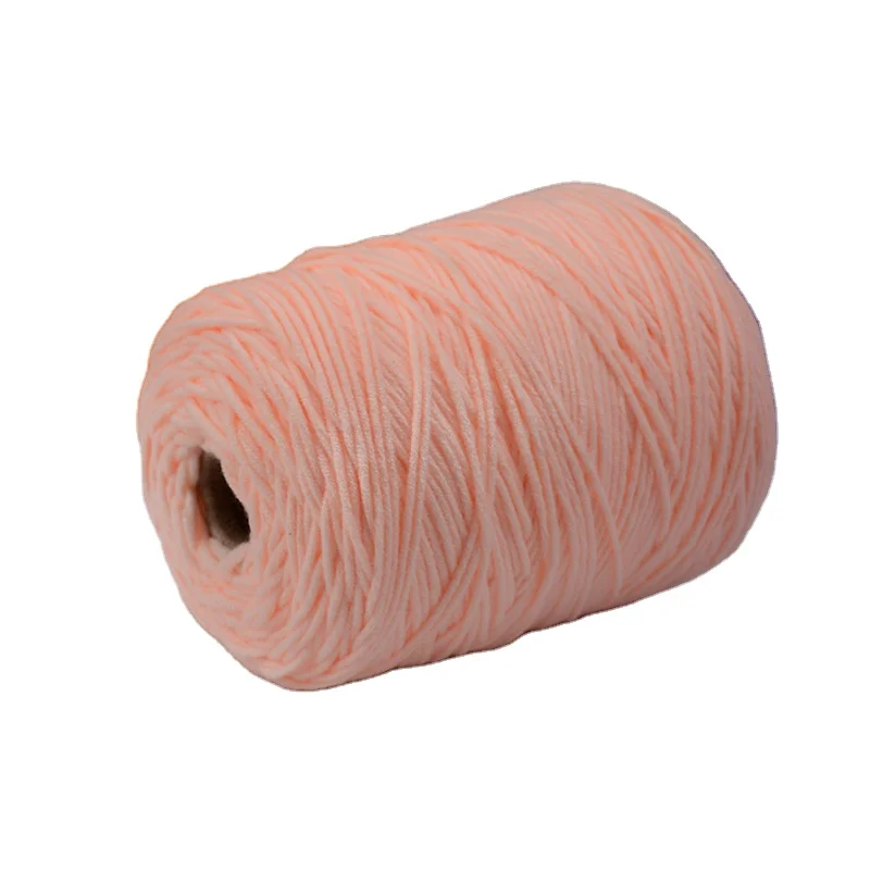 Milk Cotton 400g Wool Acrylic 8-Layer Conical Tufting Gun Carpet 1kg Bulk Crochet Yarn 100g DIY Tufting Carpet 8 Layers Dyed