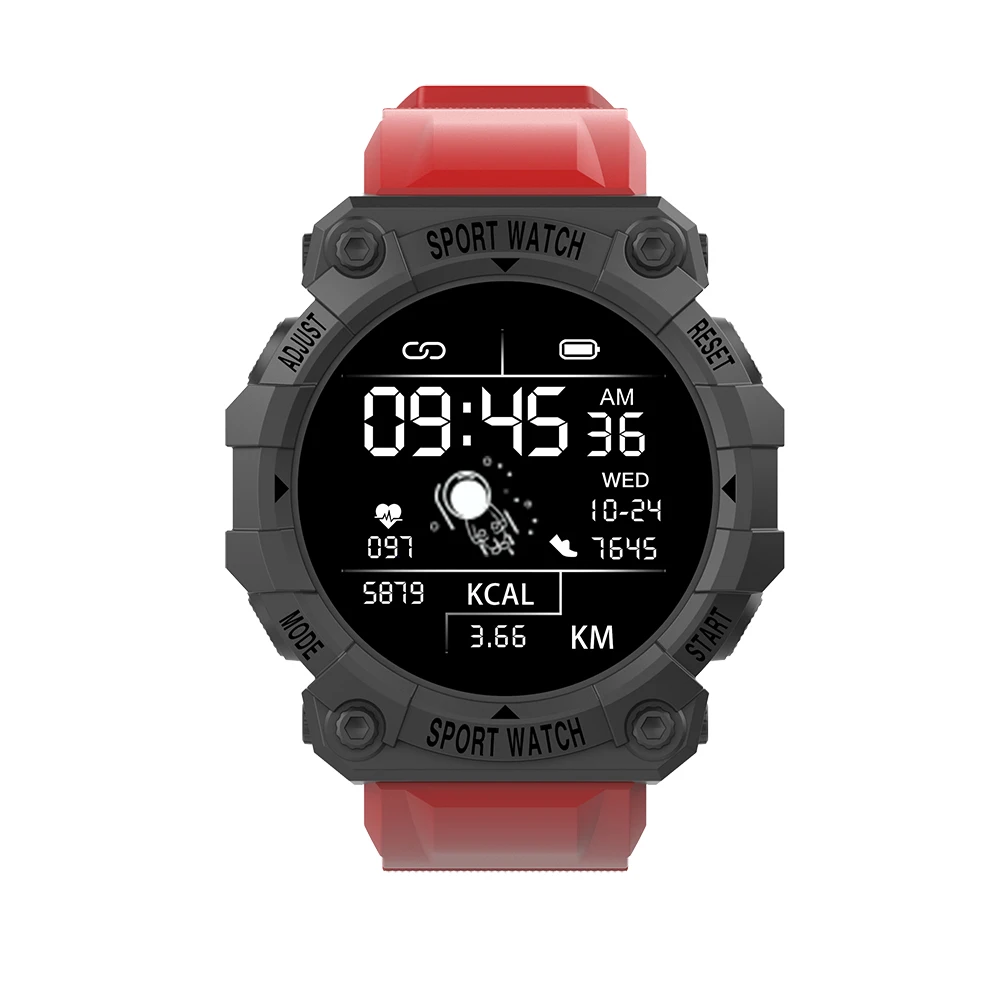 FD68 Smartwatch Fitness Tracker Color Screen Smartwatch FD68 Heart Rate Monitor Fitness Band Smart Watch FD68S
