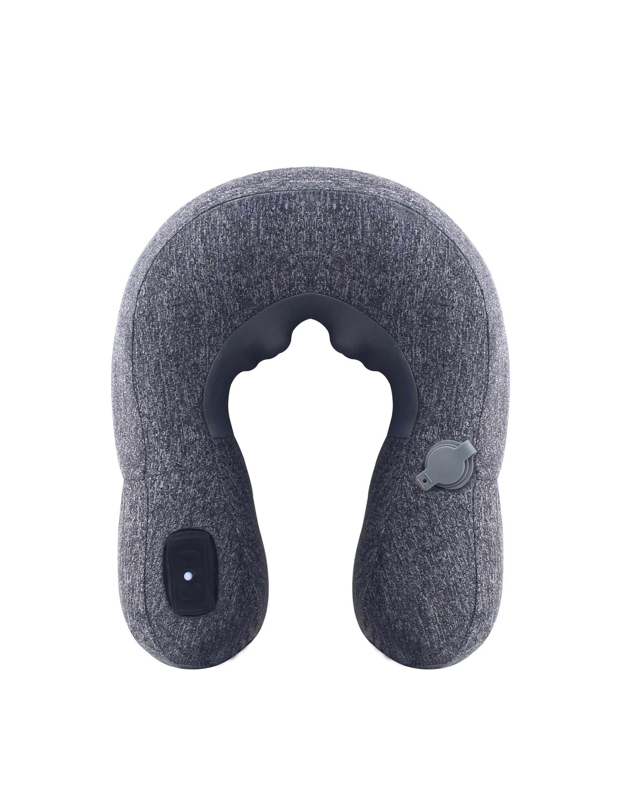 Popular New design portable U-shape Auto-inflatable Shiatsu Massage pillow for neck and shoulder  for business person