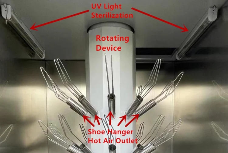 High quality Electric heating shoe dryer Waterproof boots drying machine cabinet Shoe dryer