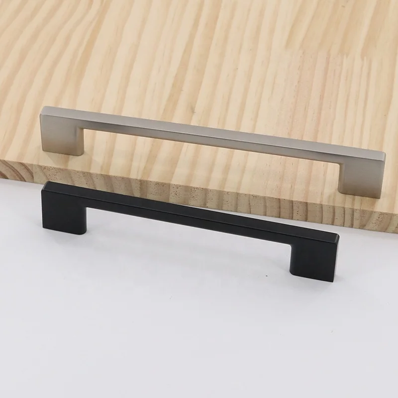 ULW Hot Sale Aluminium Black Classical Furniture Handle Furniture Hardware Antique Push Pull Door Handle