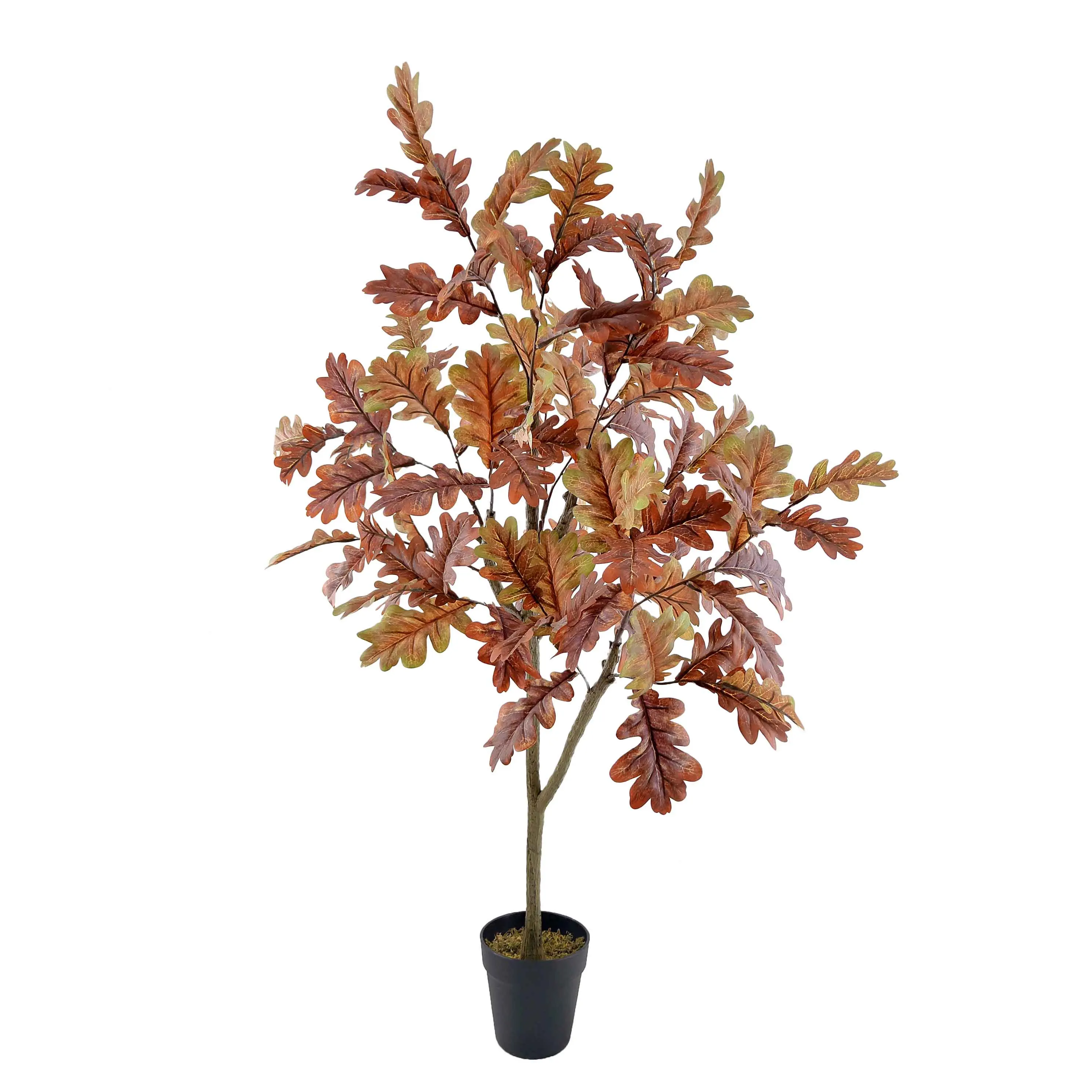 artificial plants wholesale leaf giant decor Artificial Maple Tree Faux Vivid Real Touch Plants For Wedding Decoration art decor