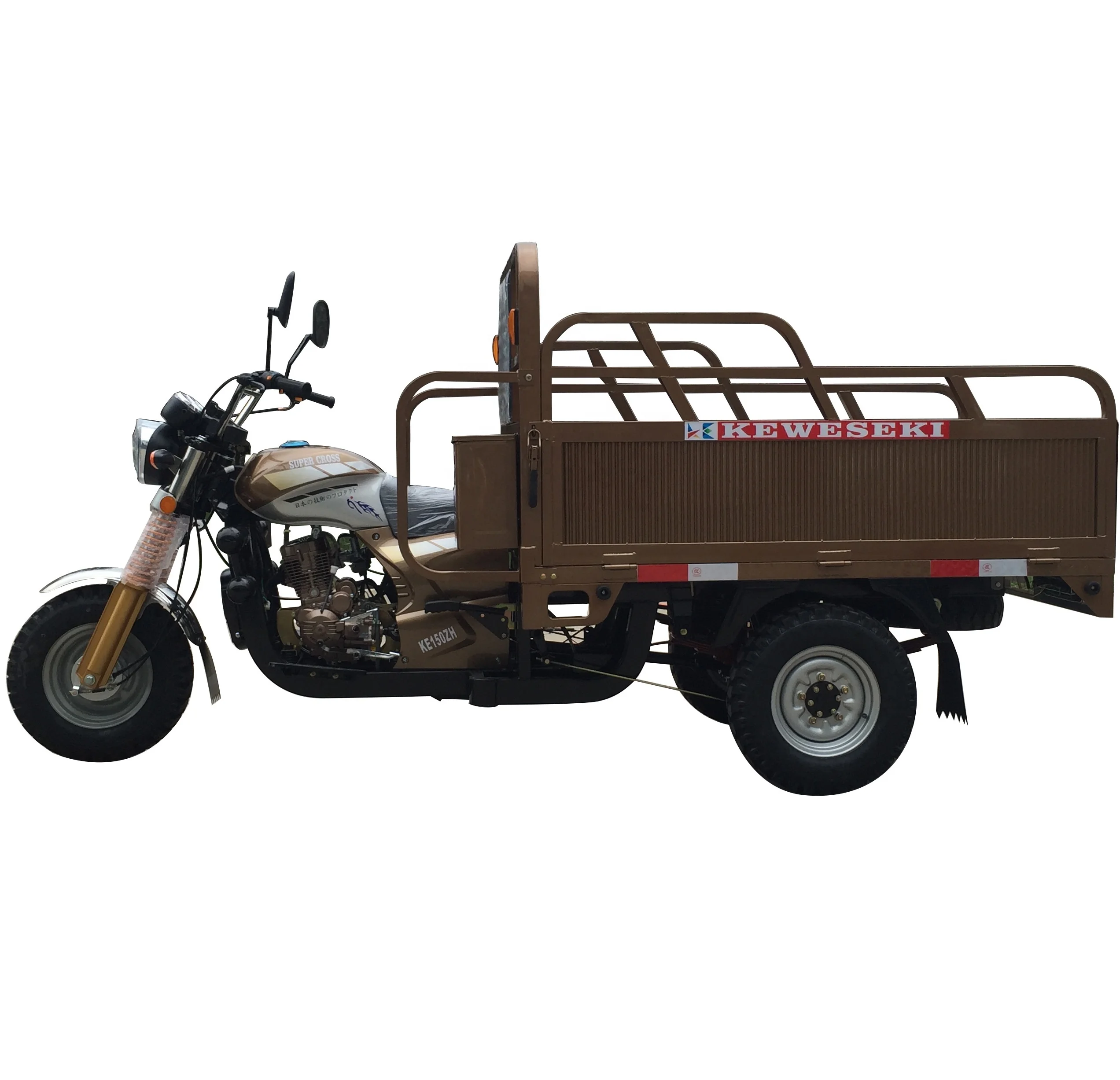 High quality China cargo motorcycle 3 wheel trike/petrol motorcycle