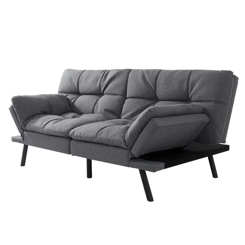 Новый роскошный изготовленный на заказ тканевый складной диван для сна