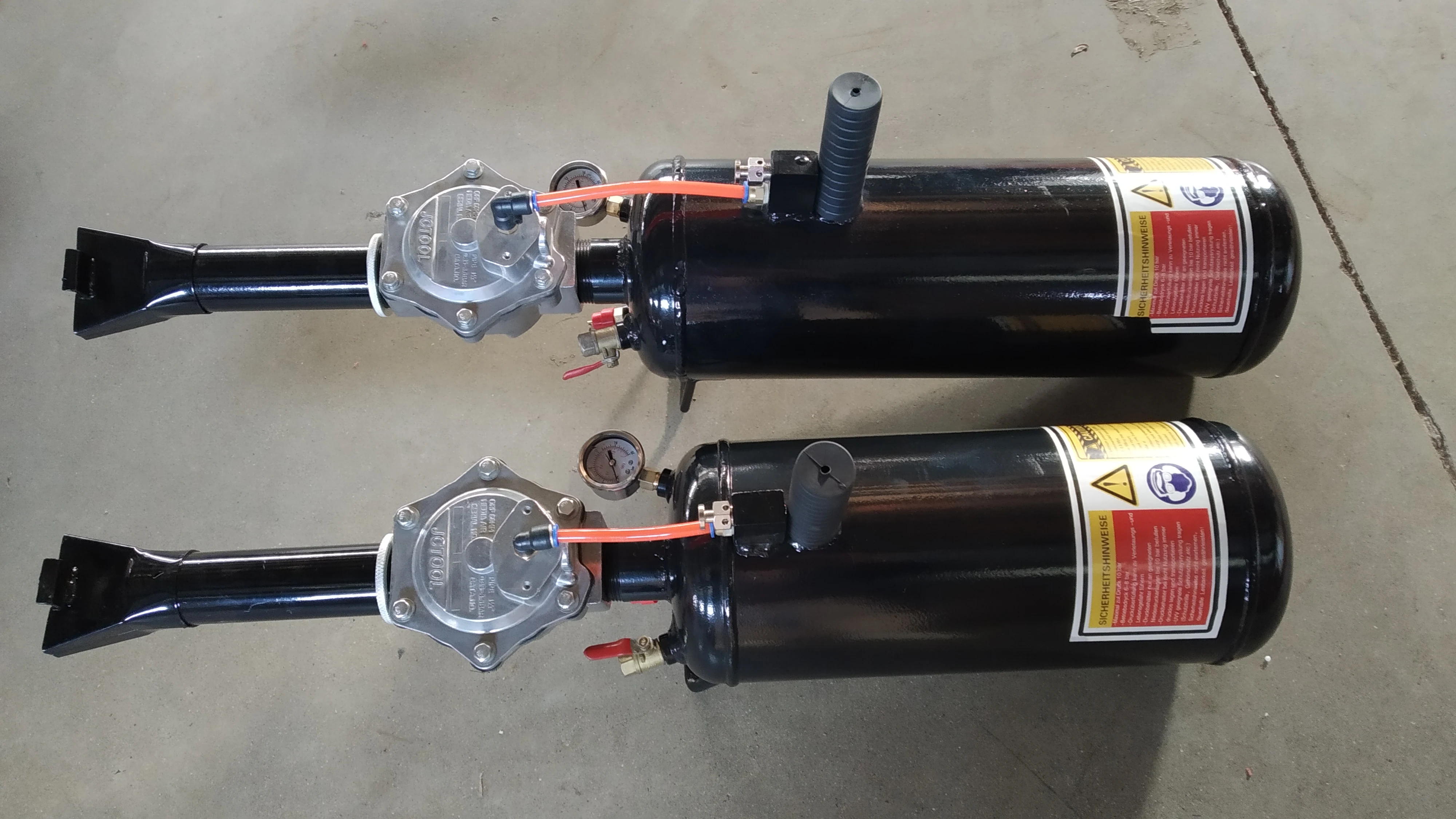 GJ Wholesale  ZT  6L  FAST Blaster Tubeless Tire Seating Inflator/Air tank/tire air inflator