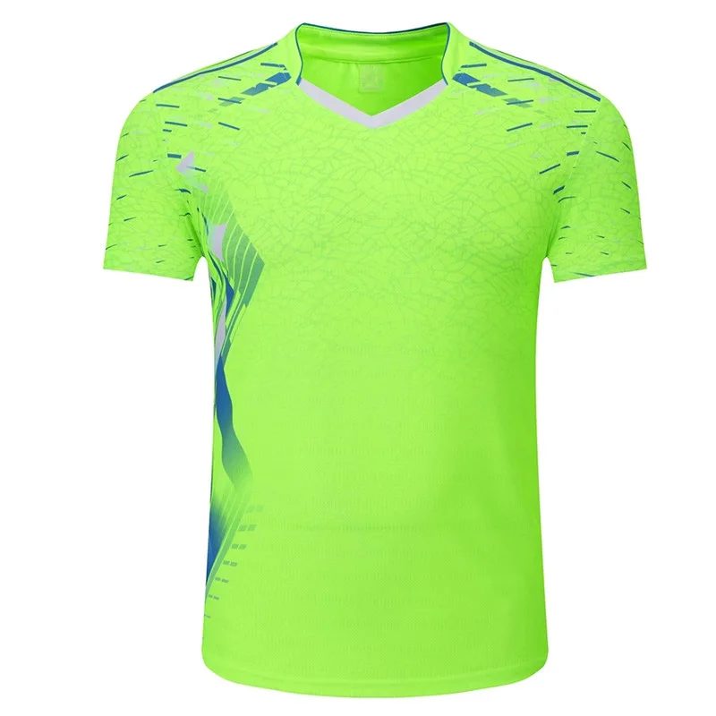 Custom New Design Sublimated Table Tennis Shirts Badminton Jersey Custom Logo Sportswear 100% Polyester Digital Print for Unisex