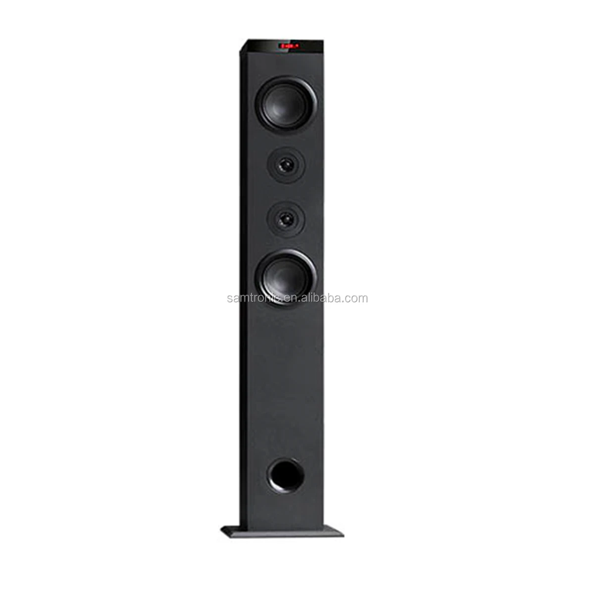 Samtronic 2.0CH BT Деревянная Башня Колонка напольная колонка с держателем для телефона и телефоном 5v usb зарядное устройство беспроводной домашний