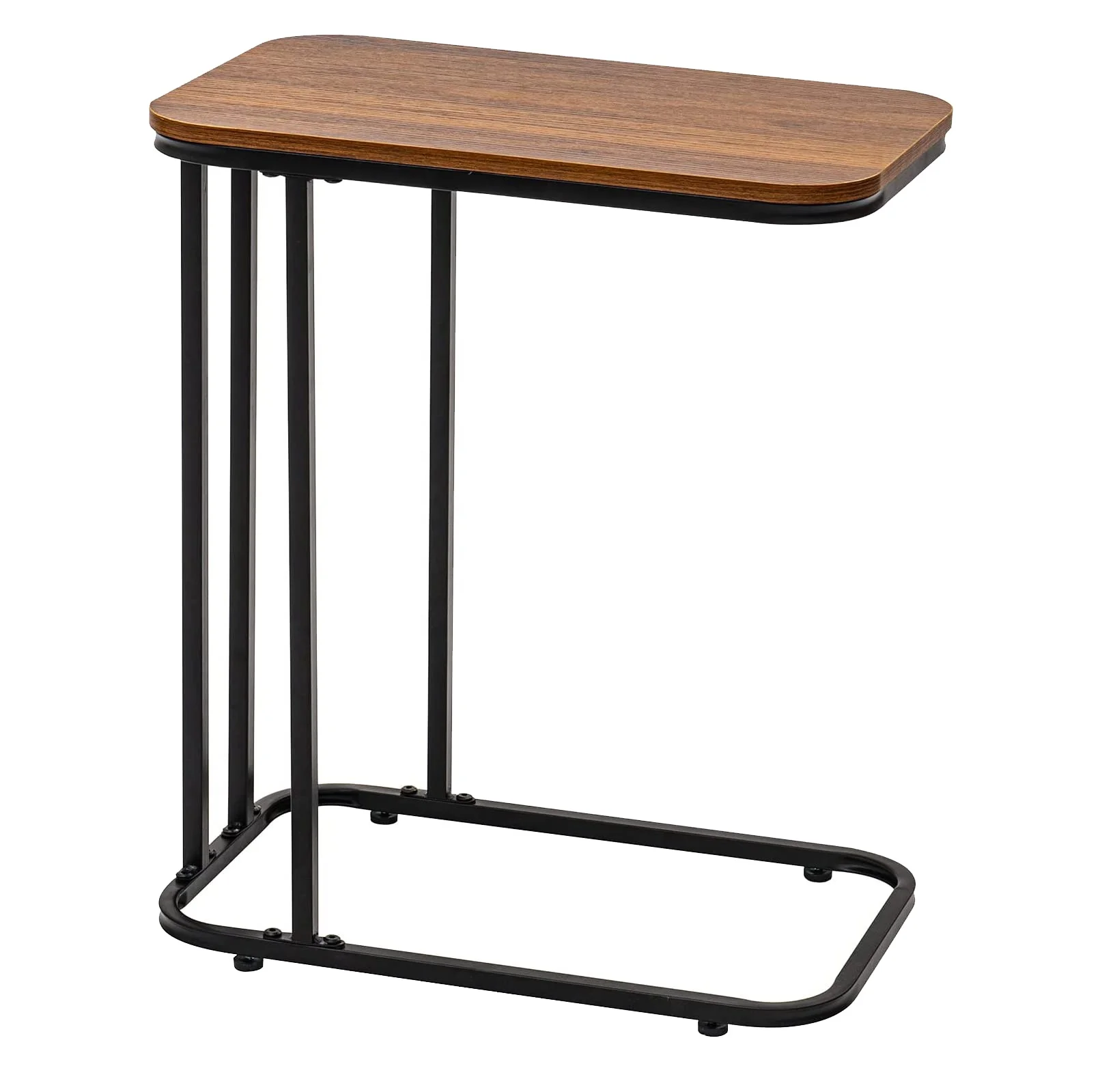 New iron Nordic round square marble modern wood black white gold side coffee table