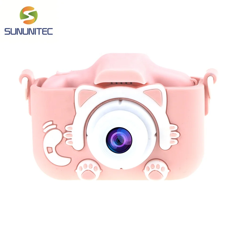 
Лидер продаж, детская камера с экраном 2,0 дюйма IPS, видеокамера, игрушки, мини-камера, уличная фотография для детей, подарок на день рождения 