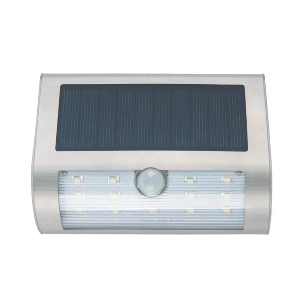
Eslas Courtyard Garage Garden Waterproof Motion Sensor Outdoor LED Solar Light Low Lumen Energy Saving Solar Panel 