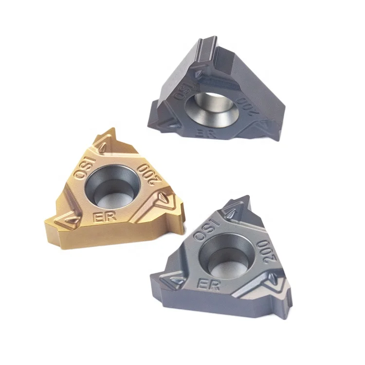 ISO Metric 60 Degree Thread Lathe External Grinding Tungsten Threading Carbide Insert hardstone carbide insert