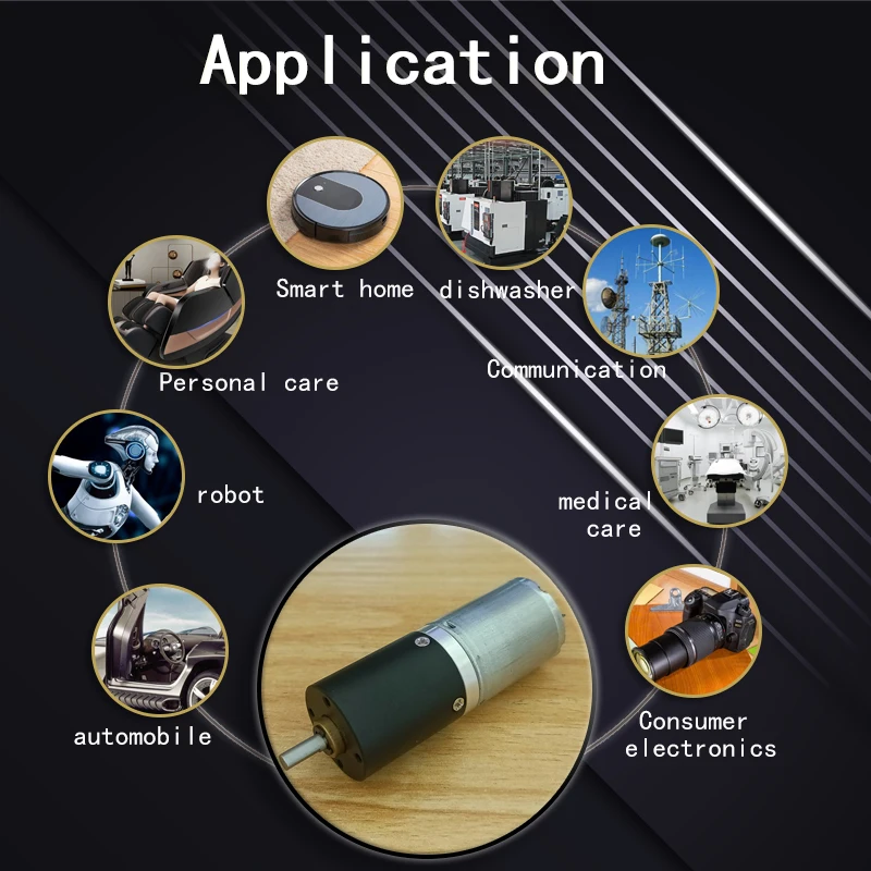 Huayida OEM deceleration micro planetary gearbox with brush DC motor 3V 6V 12V 24V DC motor toy