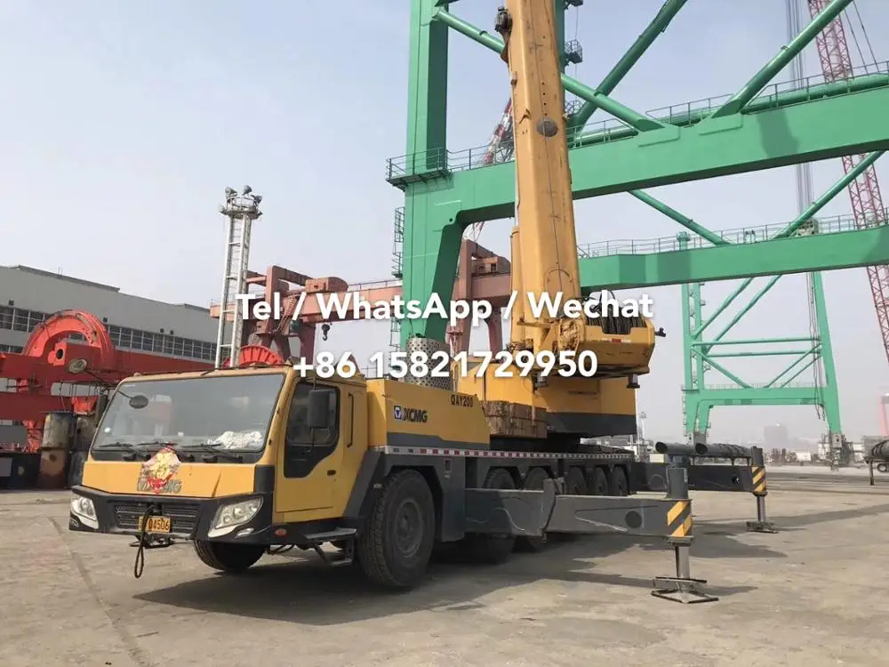 Известный бренд XCMG 200 тонн QAY200 б/у кран для продажи