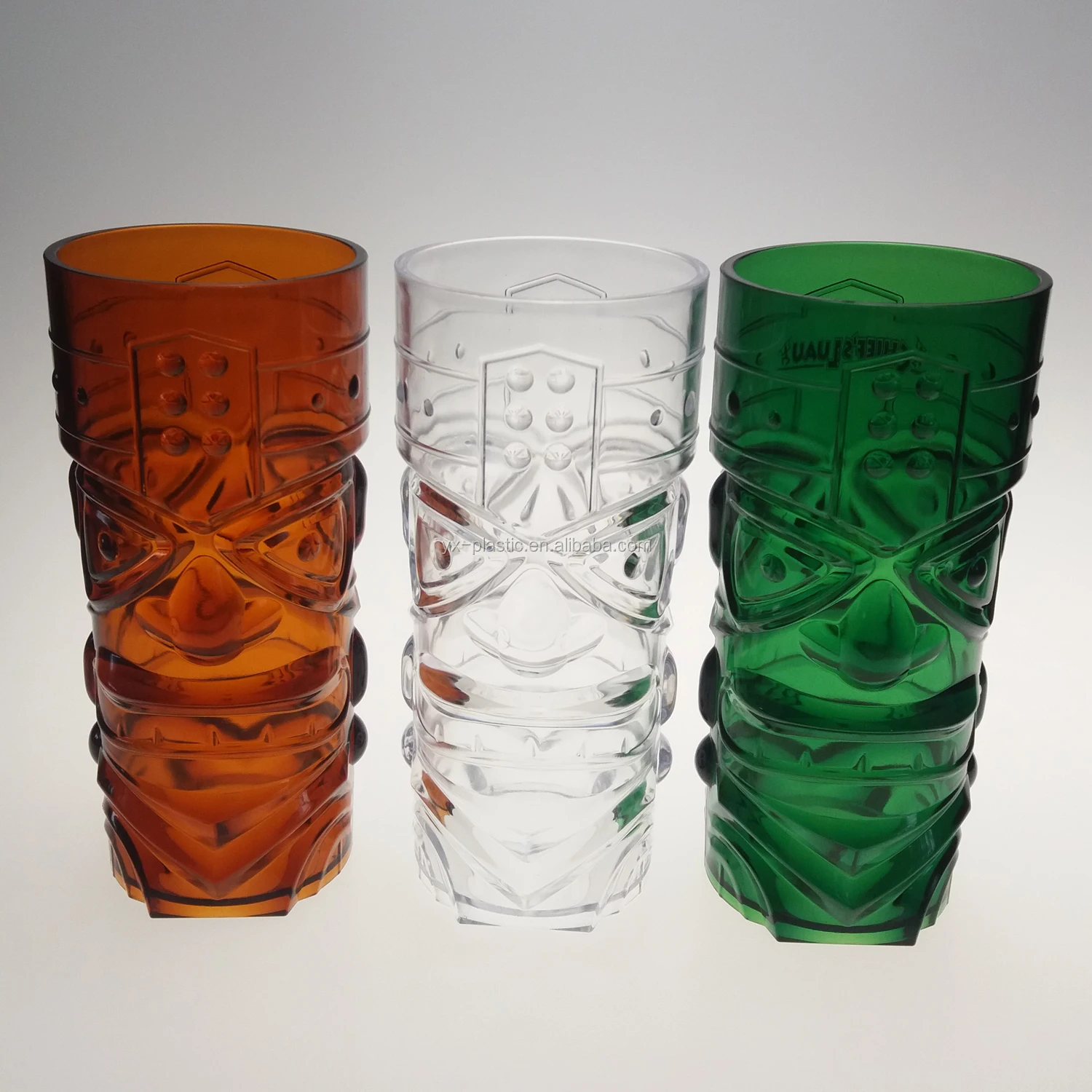 plastic TIKI cup 12OZ 14OZ with LED