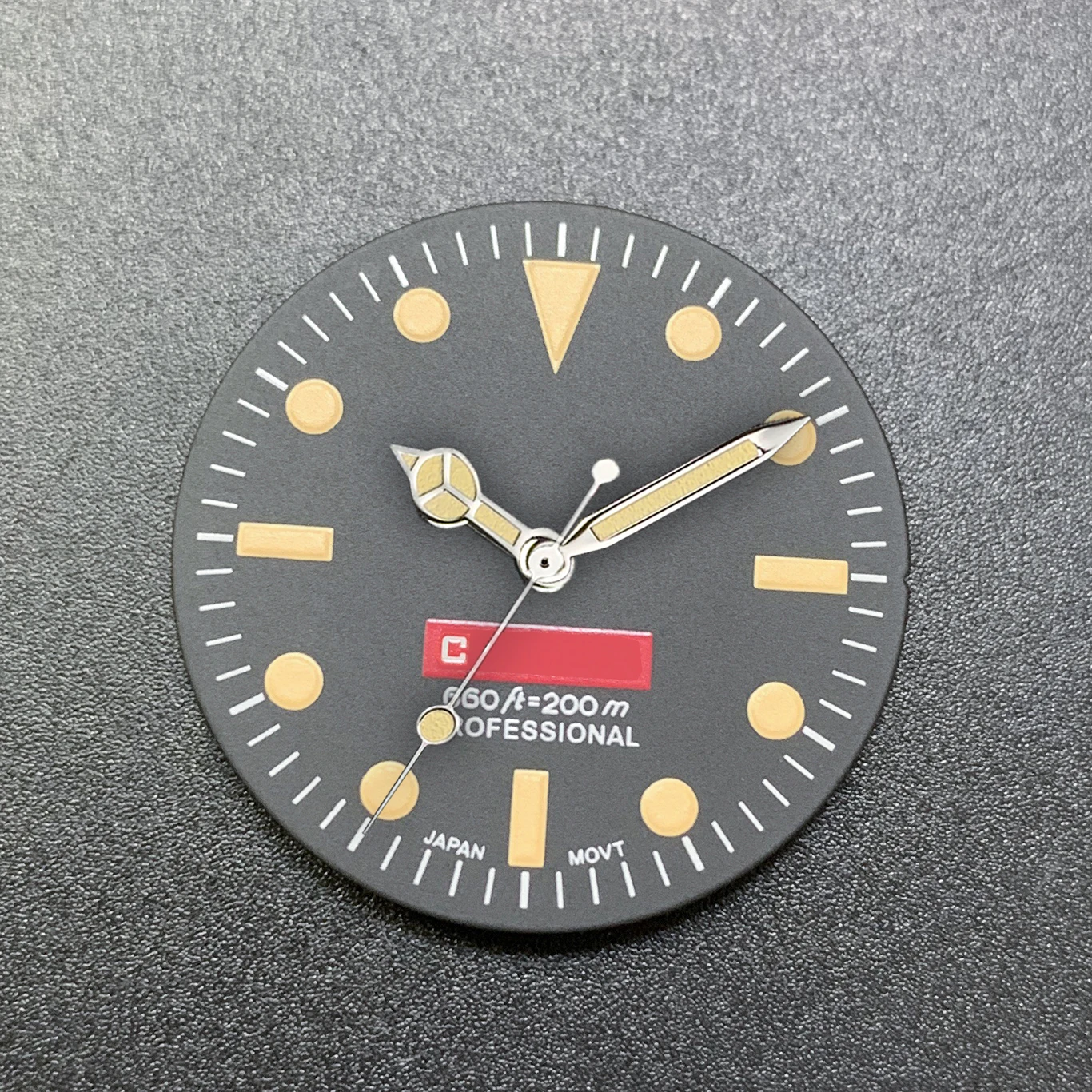 Циферблат для часов светящийся на проспекте skx007 009 NH35/NH36 28