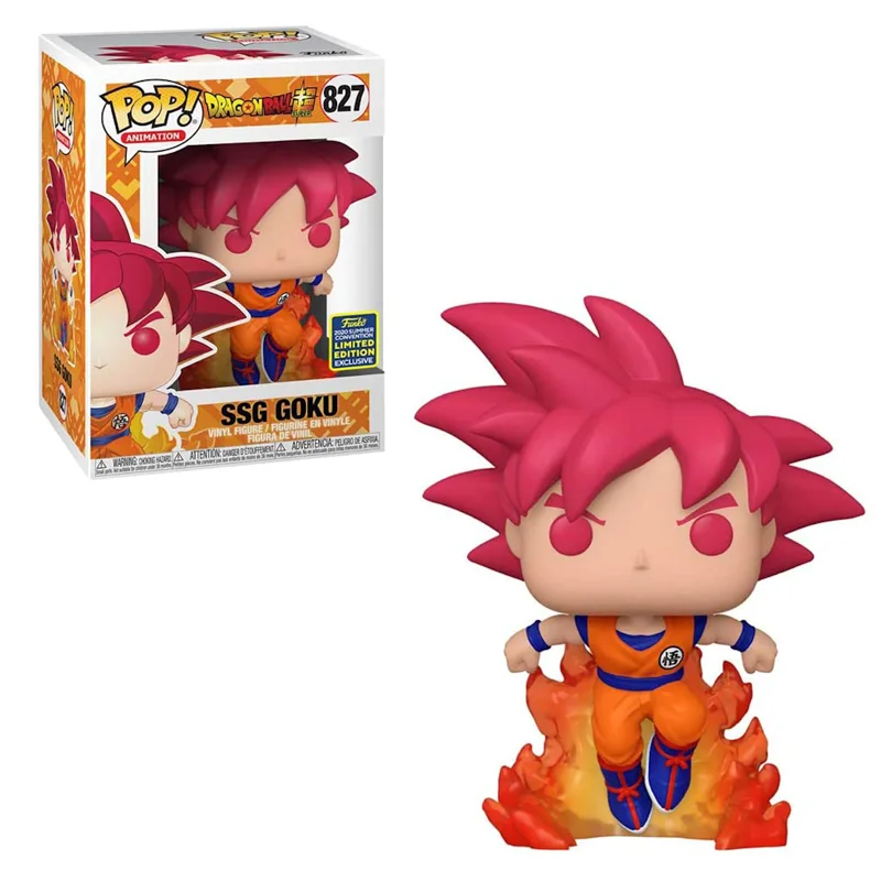 Funko Pop DragonBall SSSG Goku Action Figure Model Toys