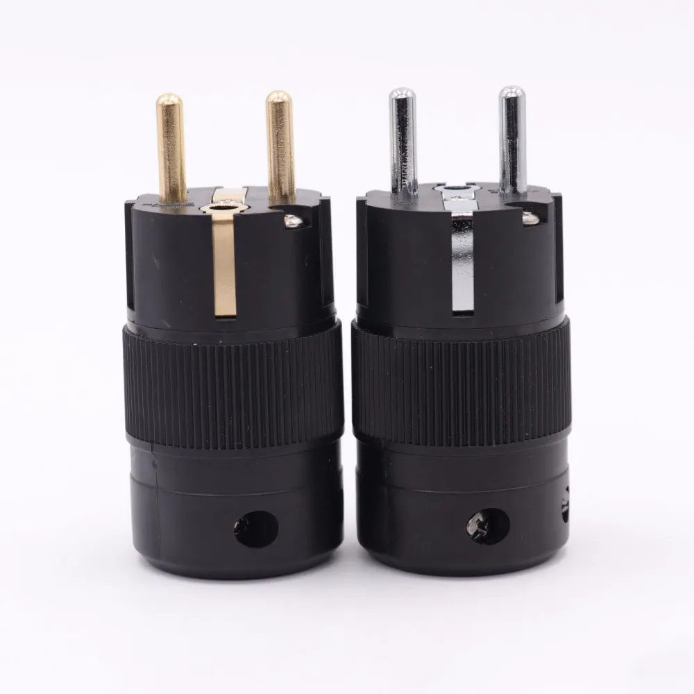 hifi us version power plug US AC Power Plug Connector 10A/250V~15A/125V  Plating Power Connector hifi power plug