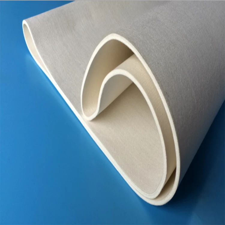 food industrial flat drive blanket wool felt conveyor belt for machine