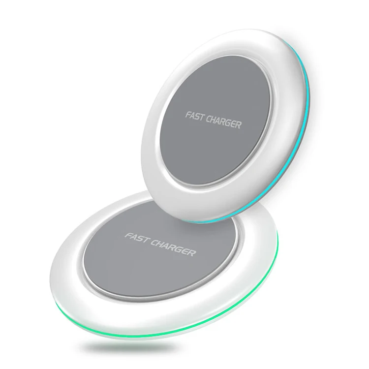 
2020 New Product Wireless Charging Portable Mini Table Qi Fast Mobile Phone Wireless Magnetic Induction Charger 