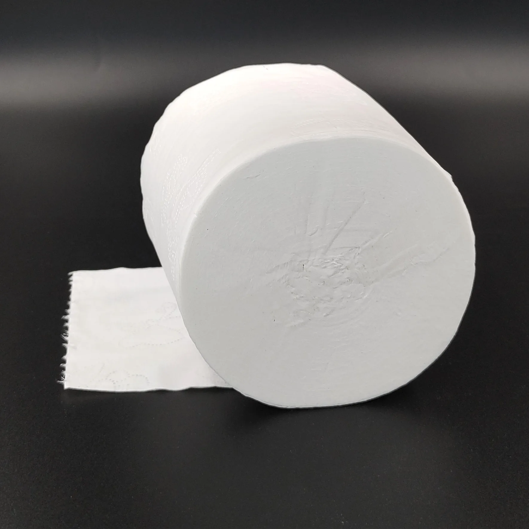 Custom Logo Bleached Biodegradable raw material for making toilet paper toilet paper tissue towel