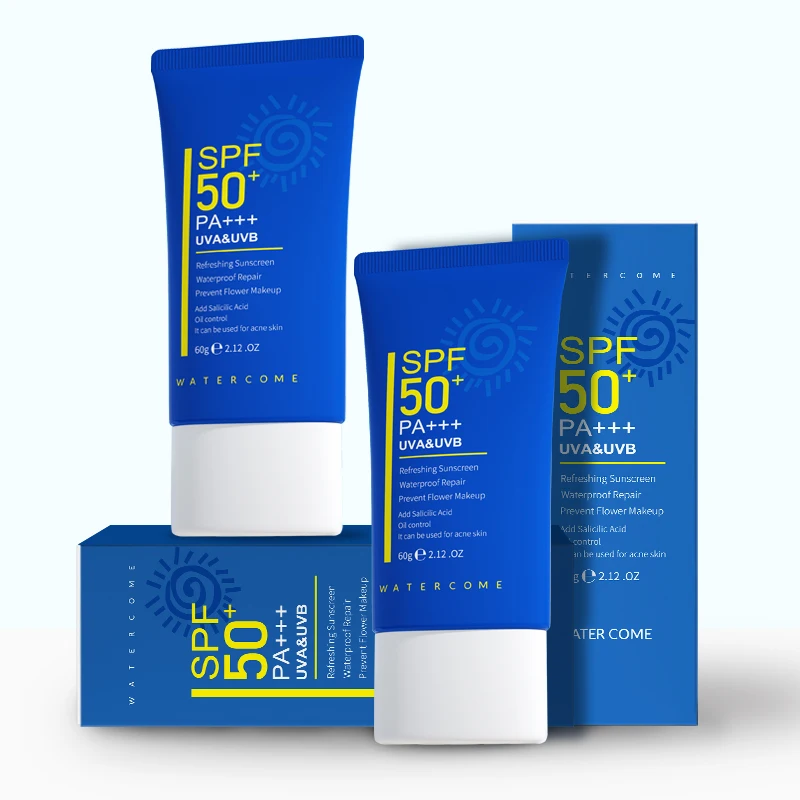 wholesale waterproof customized sun blocking Physical Chemistry protector sunscreen
