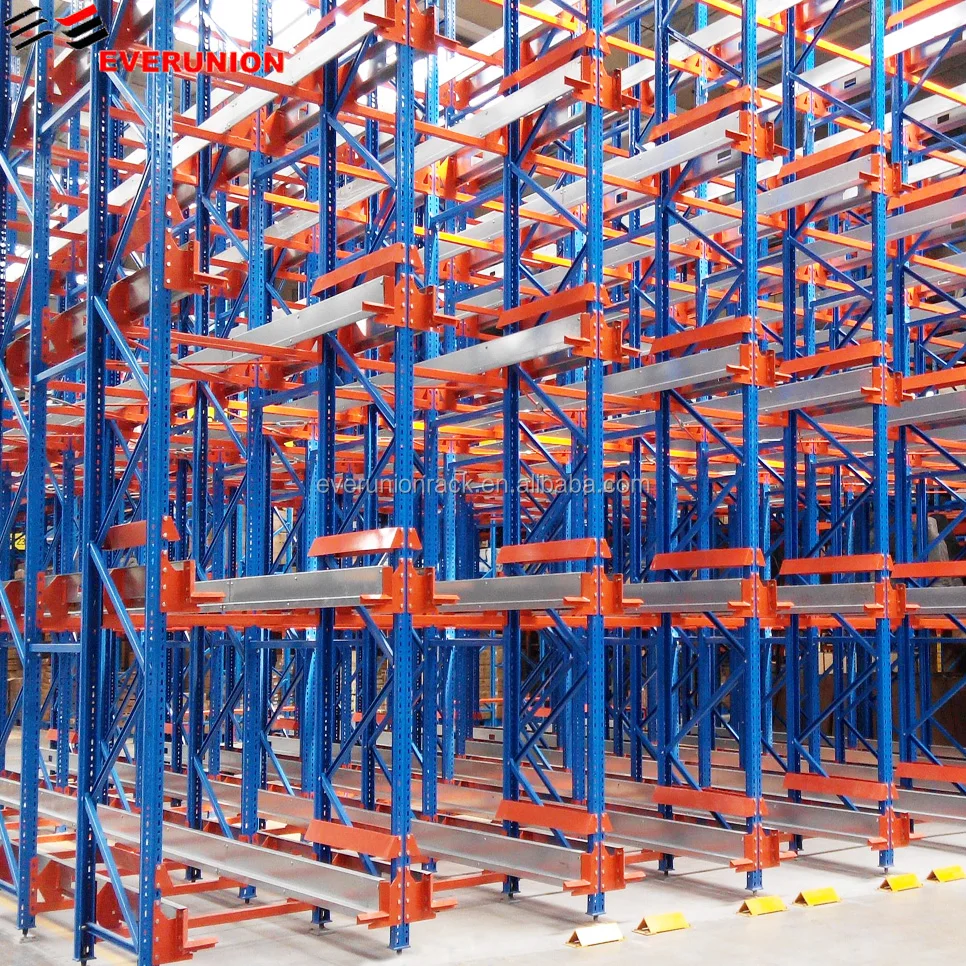 Everunion хранения радио Shuttle стеллажи для промышленного склада хранения