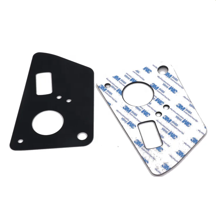 Custom Self Adhesive Silicone Rubber Sheet Backed Silicone Pad