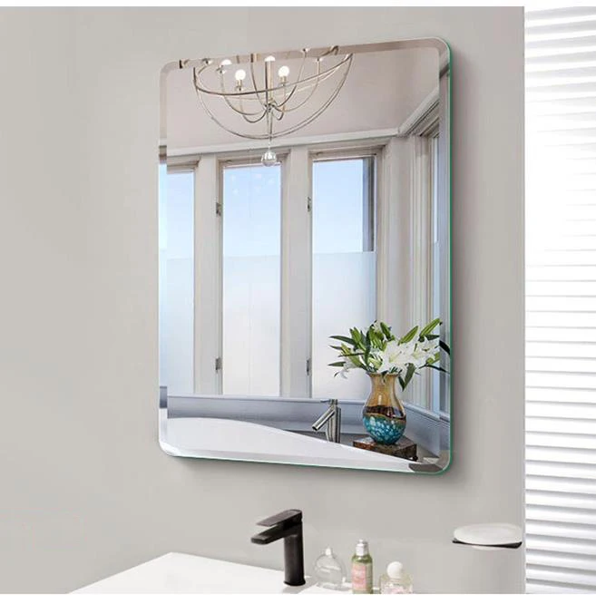 
High quality and low price bath wall mounted mirror irregularity shape 