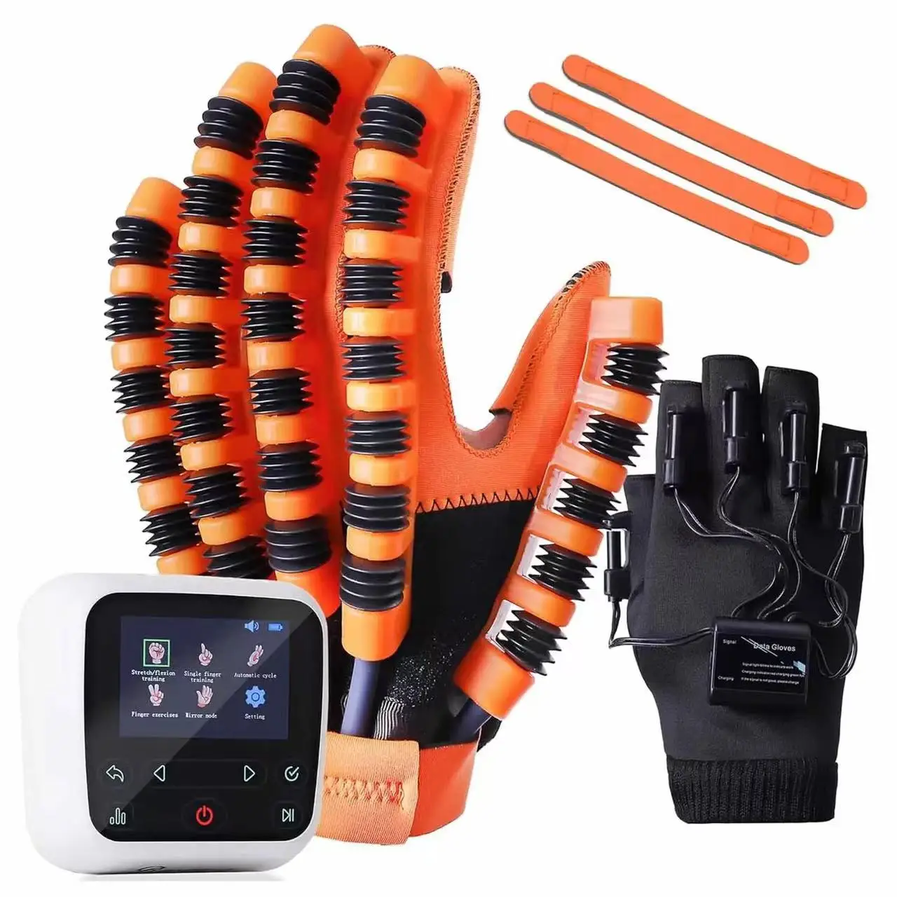Rehabilitation Robot Gloves  Upgraded Version Hand Stroke Recovery and Single Finger Rehab Trainer New Model