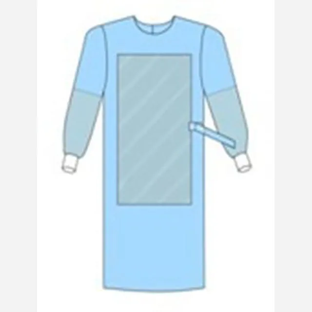 Medical Consumable High Protection Long sleeve Sterile Surgical Gowns with knit cuff