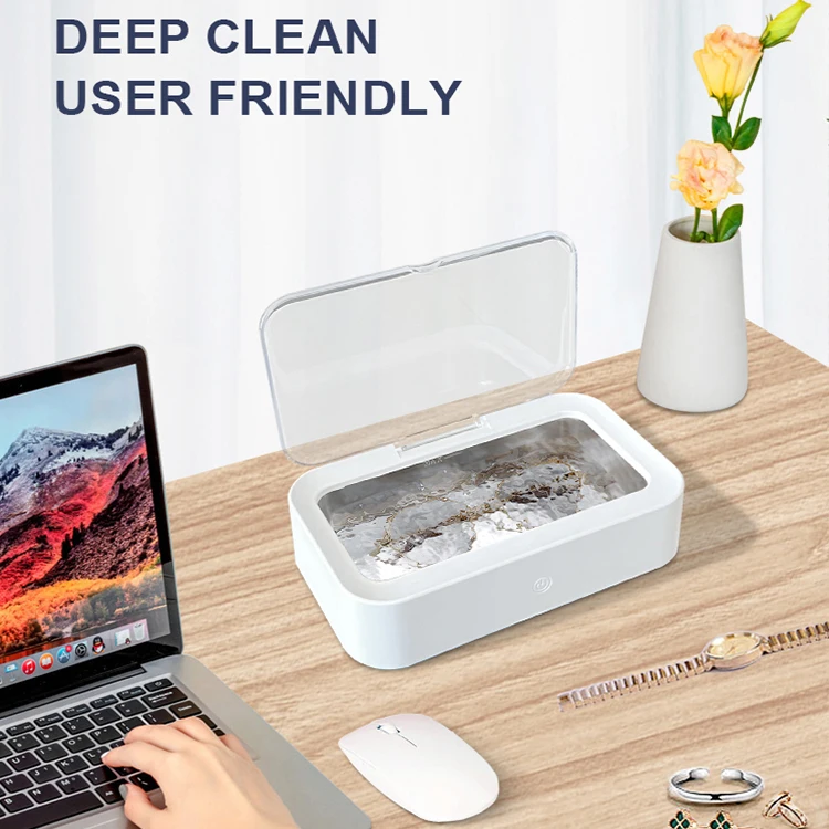 Portable Household Use Electric Cleaning Ultrasonic Cleaner for Eyeglasses Jewelry Cleaning Device Ultrasonic Machine