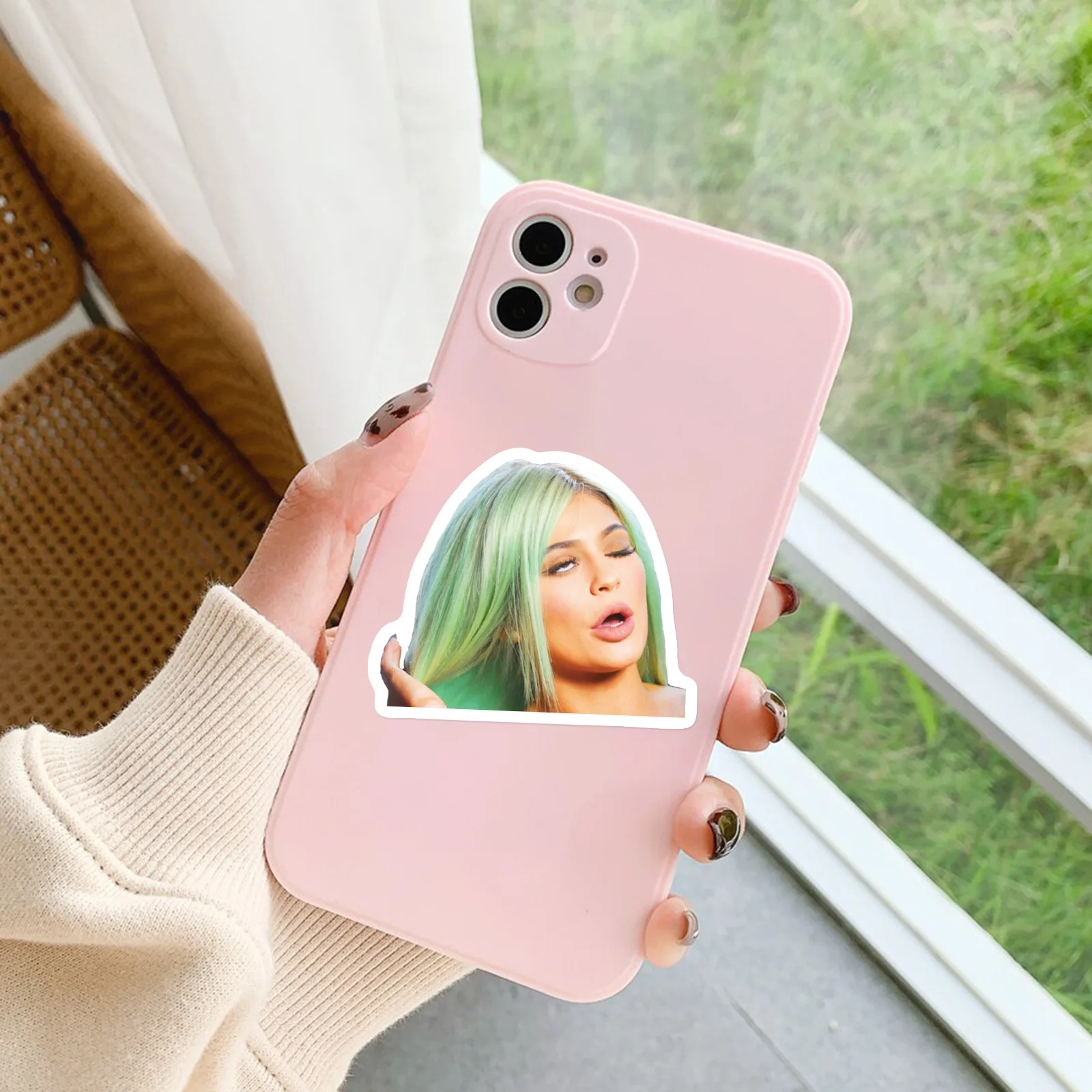 Funny Meme Graffiti Spoof Stickers Flake  Cartoon Sticker Online Game Cartoon Vinyl Sticker