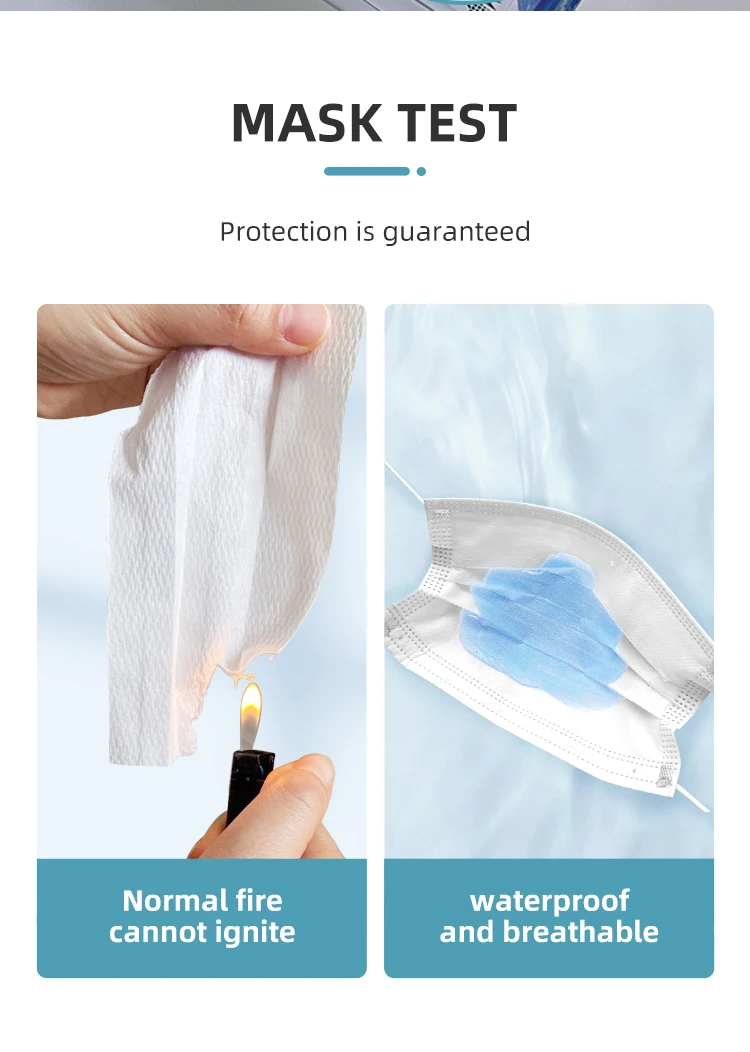 Letian Type IIR Protective mascarilla n95 3ply Disposable  facemask Medical surgical masks medical  masks