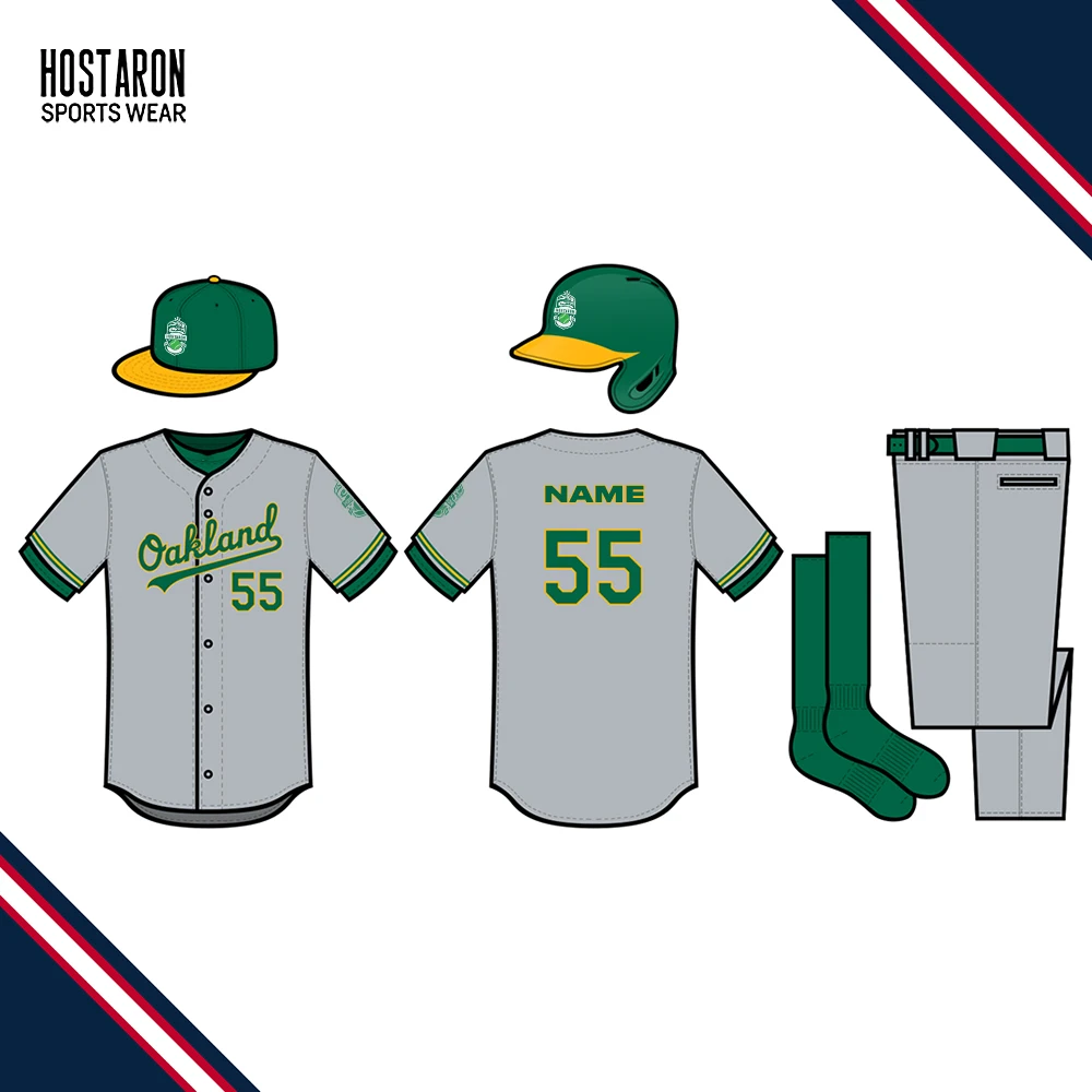 HOSTARON OEM Custom Manufacturer Blank Fashion Baseball Shirts Uniform Wholesale Custom Design Retro Pinstripe Baseball Jersey