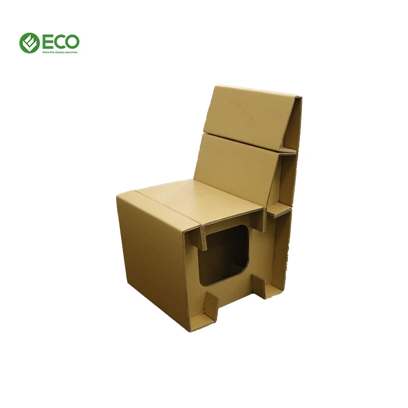 Eco New Design Customized Paper Chair Cardboard Sofa Furniture For Office Cardboard Furniture