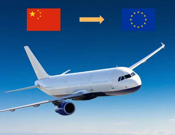 General Cargo with Custom Clearance Cheap Shipping Rates Air Freight Agent From  China to EU FBA with DDU Postponed Import VAT
