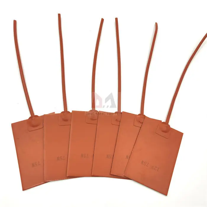 12v Engine Oil Pan Heater Silicone Rubber Heating Element