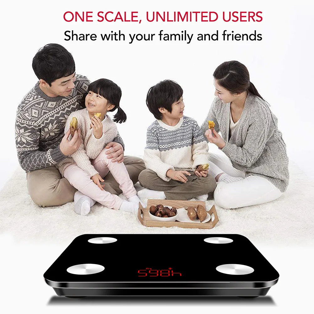 Hot Bathroom Body Fat bmi Scale Digital Human Weight Mi Scales Floor lcd display Body Index Electronic Smart Weighing Scales