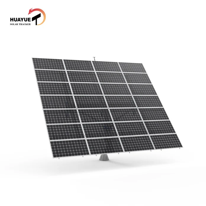 Huayue solar tracker HYS-32PV-144-M-3LSD Enjoy a Green Life with Ample Sunlight! Install Residential Dual Axis Solar Tracker